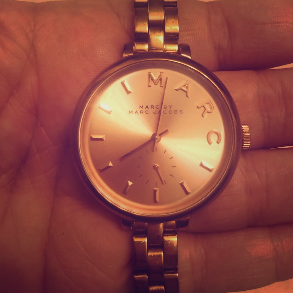 Rose Gold Marc Jacob Watch